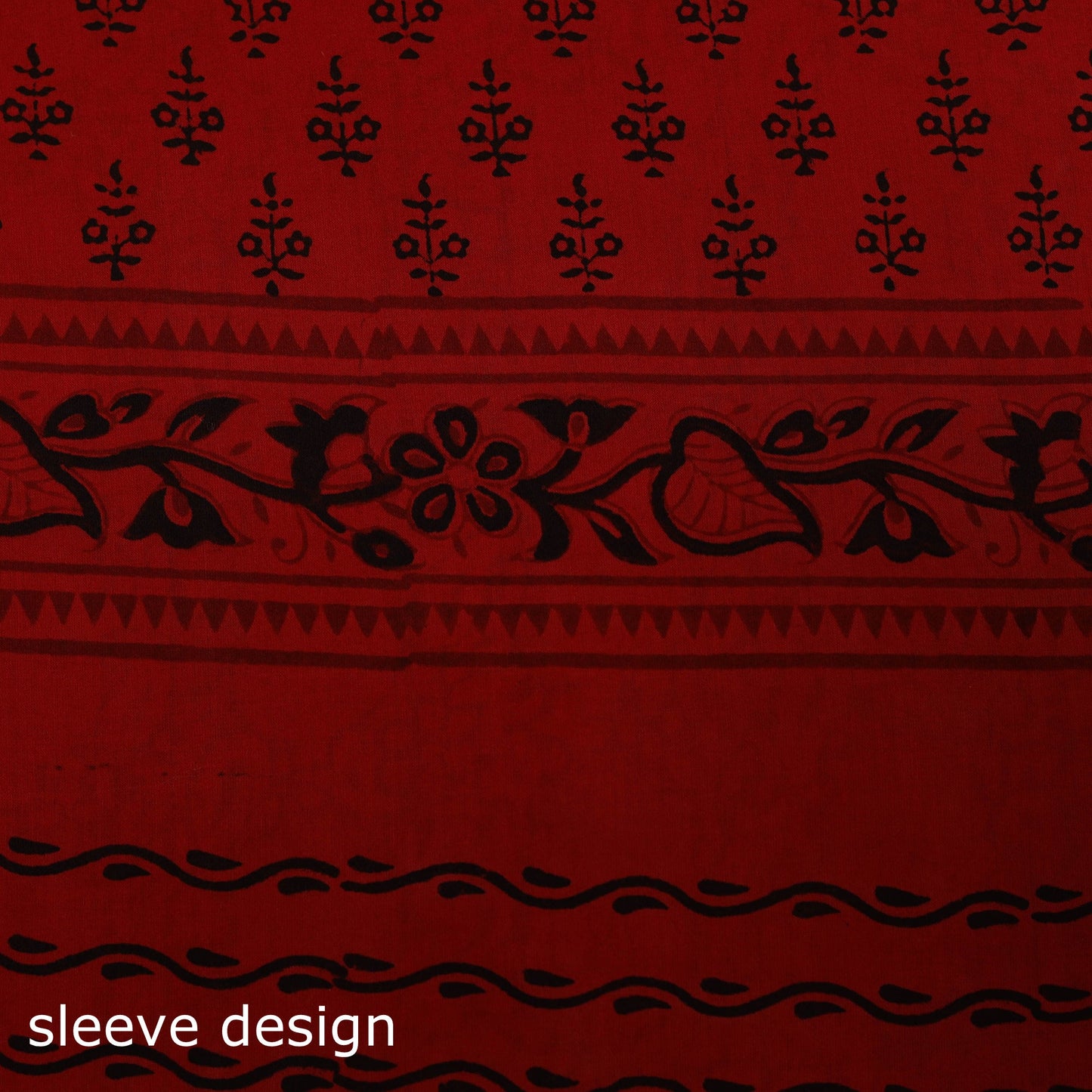 Bagh natural dyed cotton unstitched kurta material (3m) 02