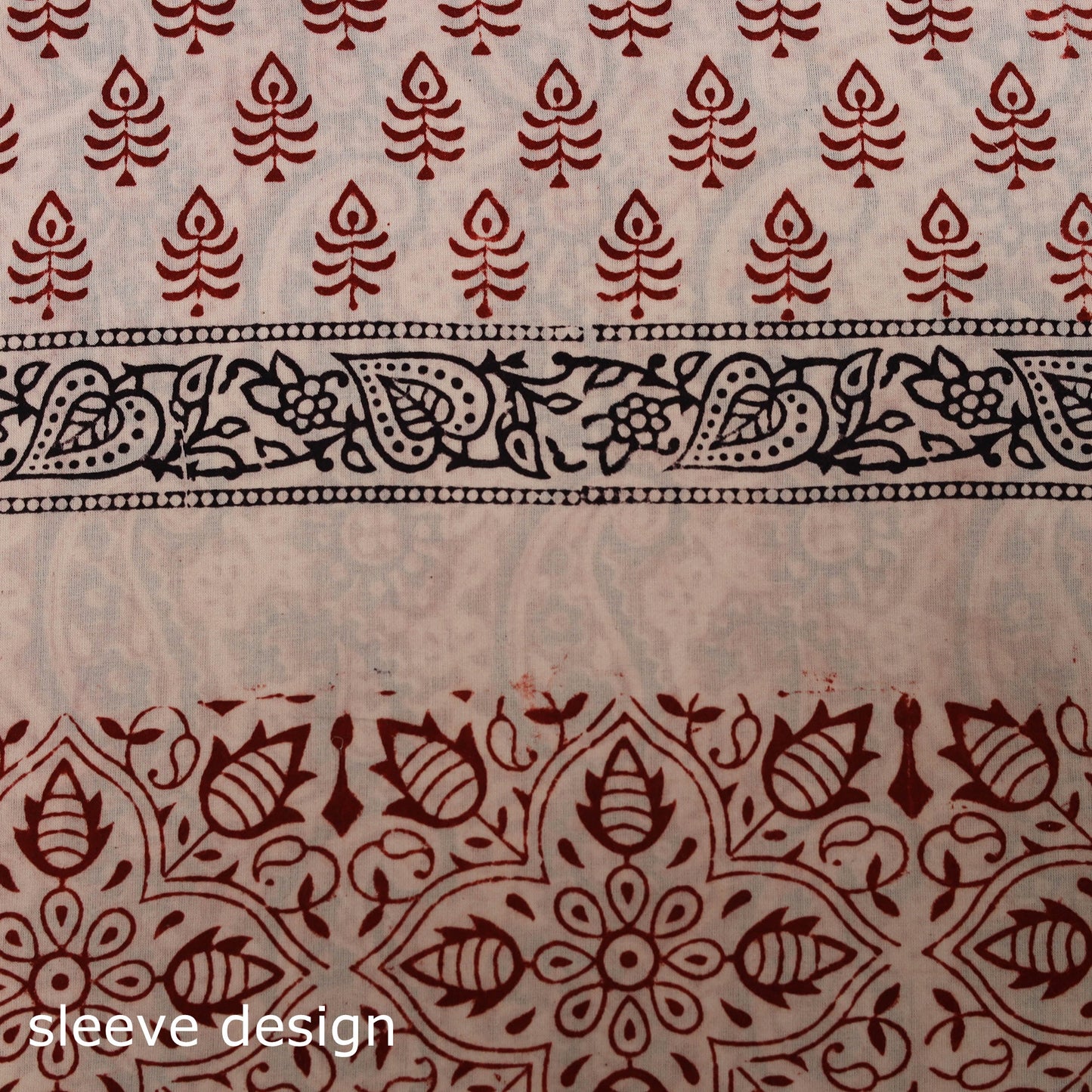 Bagh natural dyed cotton unstitched kurta material (3m) 03