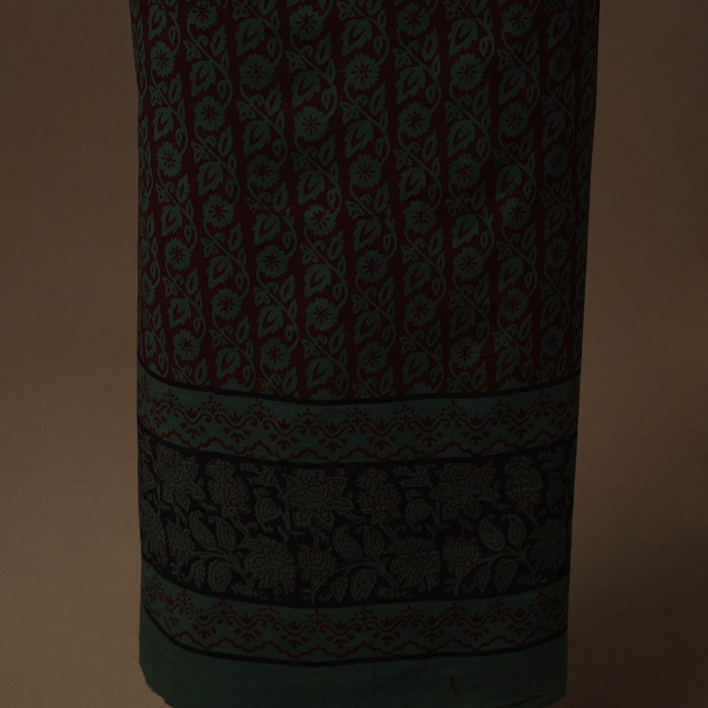 Bagh natural dyed cotton unstitched kurta material (3m) 04