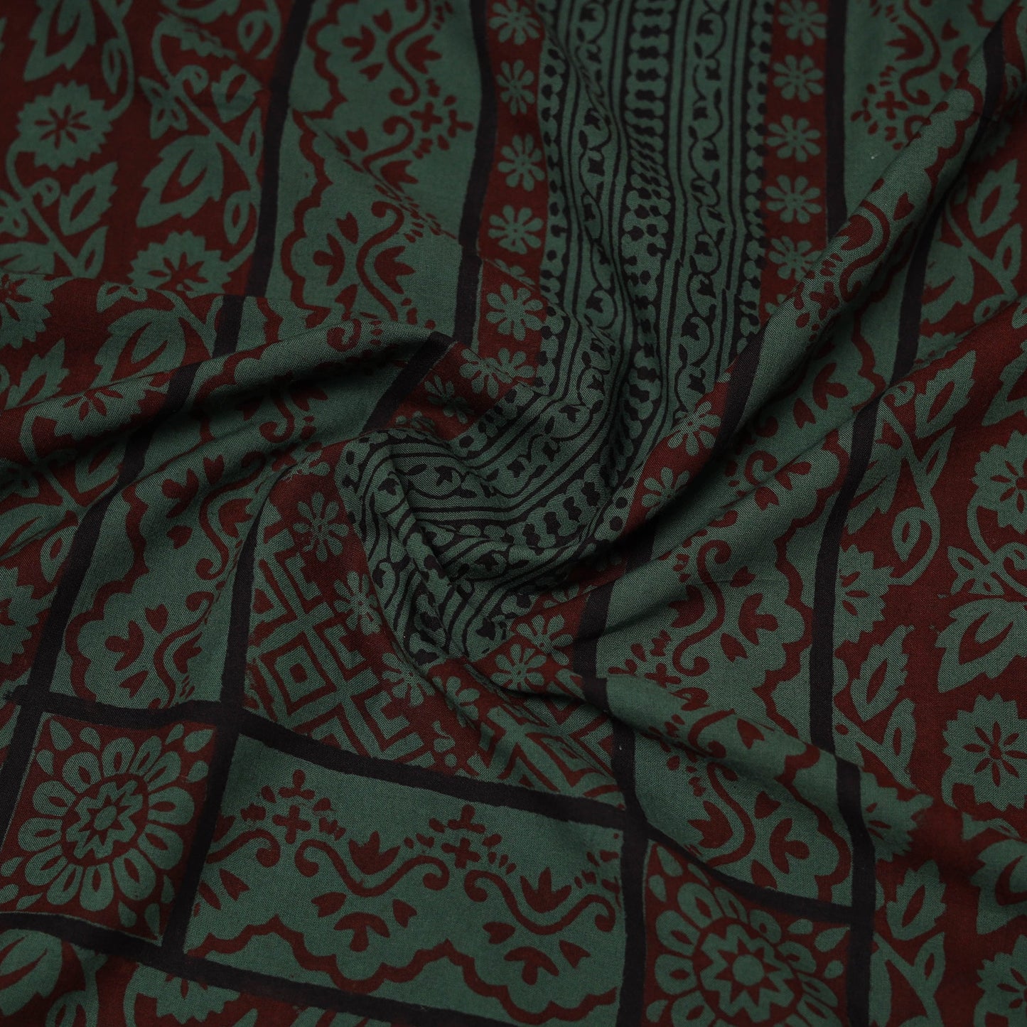 Bagh natural dyed cotton unstitched kurta material (3m) 04