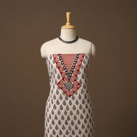 Bagh natural dyed cotton unstitched kurta material (3m) 07