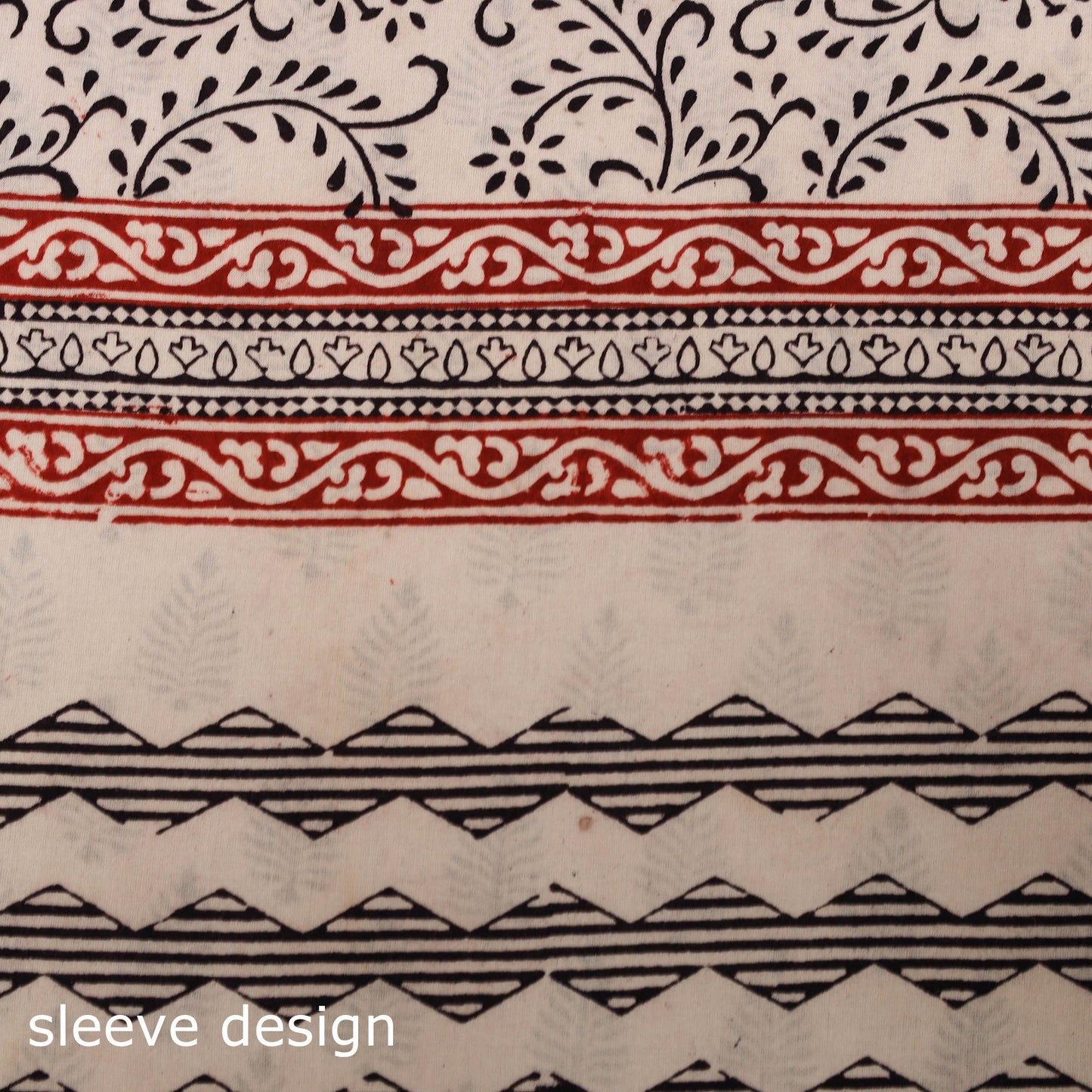 Bagh natural dyed cotton unstitched kurta material (3m) 07