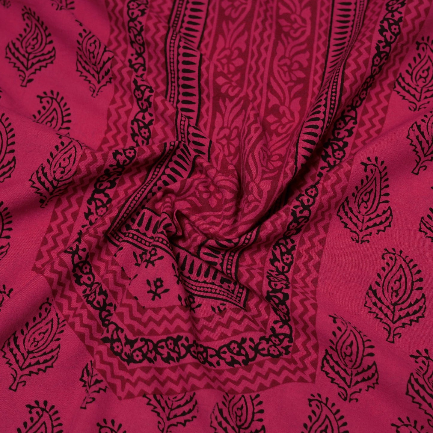 Bagh natural dyed cotton unstitched kurta material (3m) 09