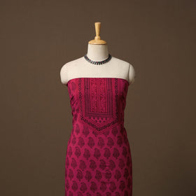 Bagh natural dyed cotton unstitched kurta material (3m) 09