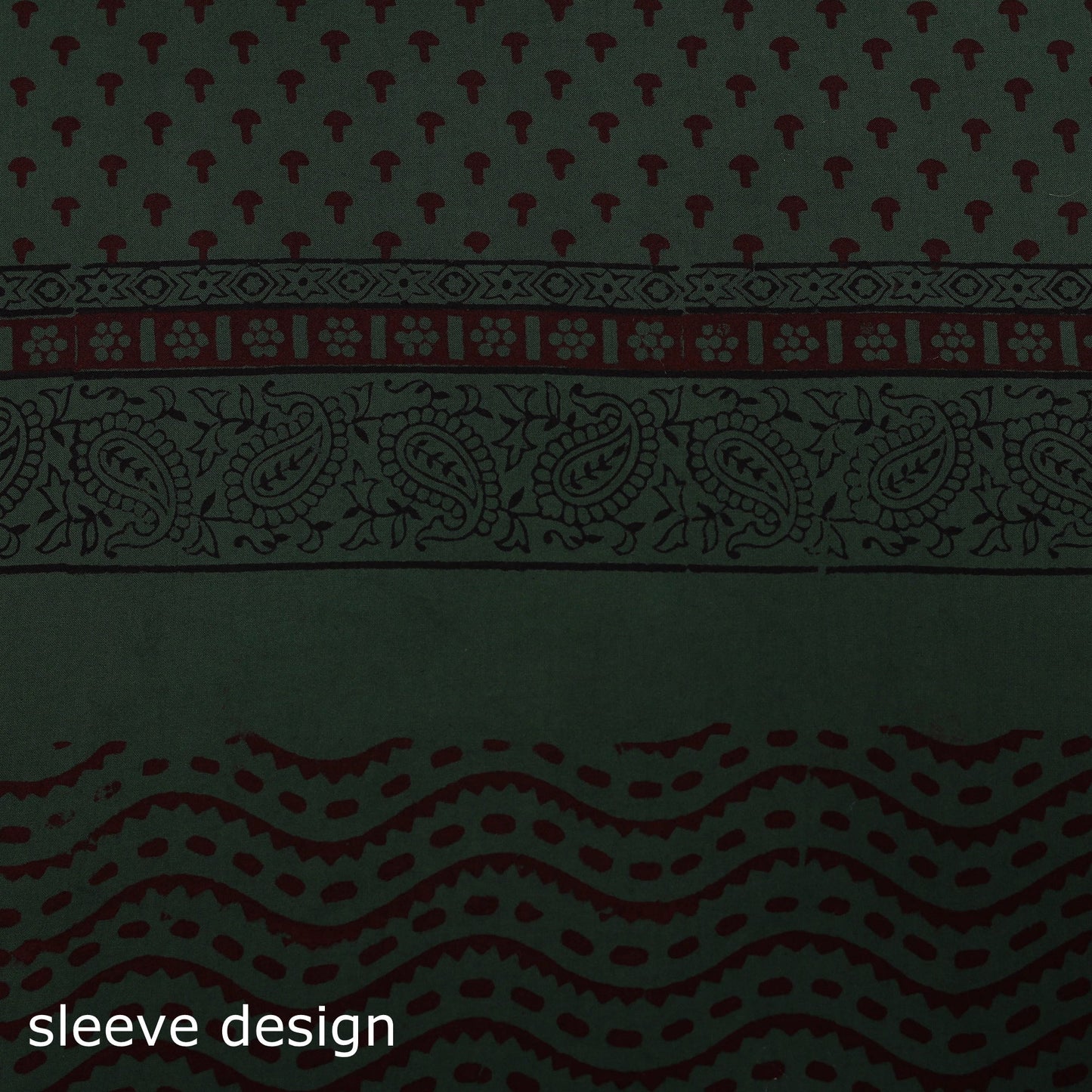 Bagh natural dyed cotton unstitched kurta material (3m) 11