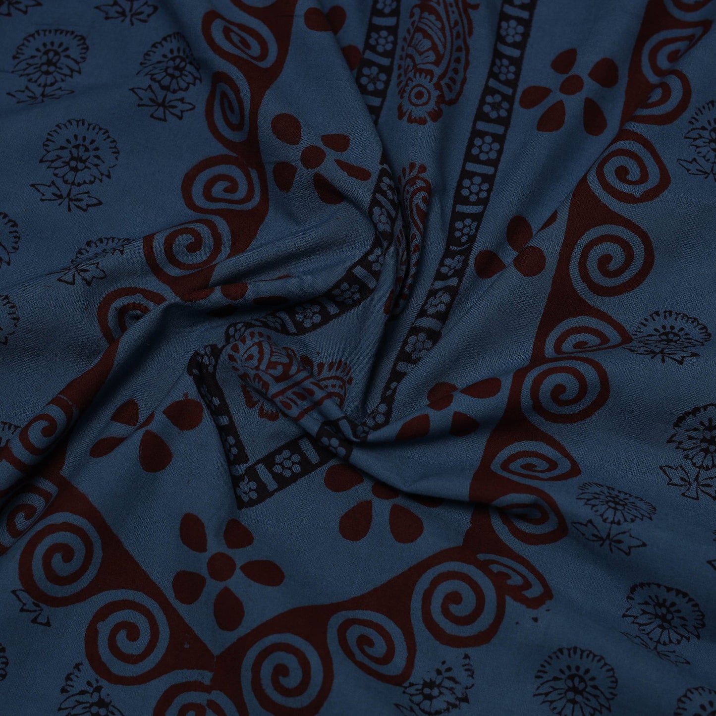 Bagh natural dyed cotton unstitched kurta material (3m) 12