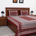 Buy Bagh Block Printed Cotton Bedcover Online l iTokri.com