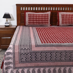 Buy Bagh Block Printed Cotton Bedcover Online l iTokri.com