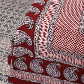 Buy Bagh Block Printed Cotton Bedcover Online l iTokri.com