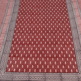 Buy Bagh Block Printed Cotton Bedcover Online l iTokri.com