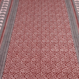 Buy Bagh Block Printed Cotton Bedcover Online l iTokri.com
