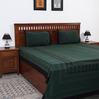  Bagh Block Printed Cotton Bedcover 