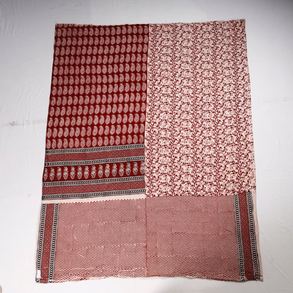  Bagh Block Printed Cotton Kurta Material 