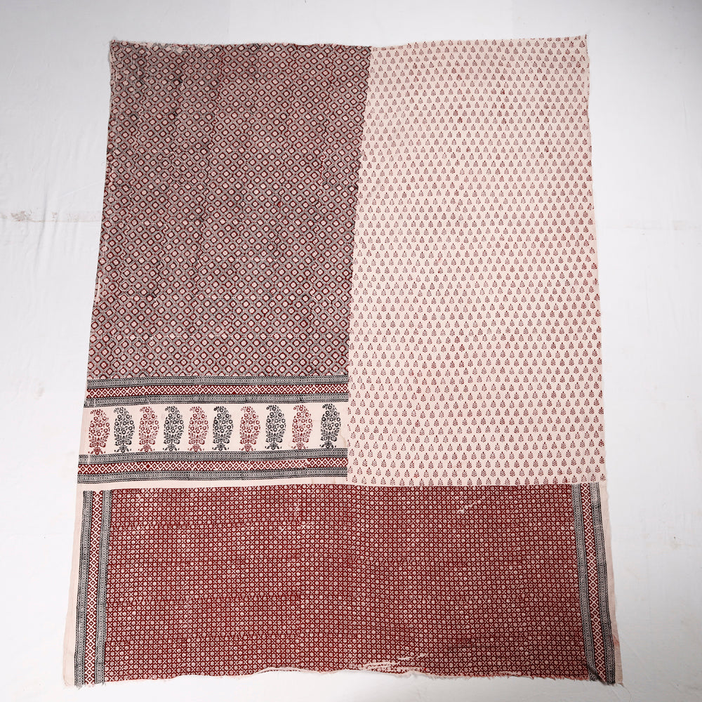  Bagh Block Printed Cotton Kurta Material 