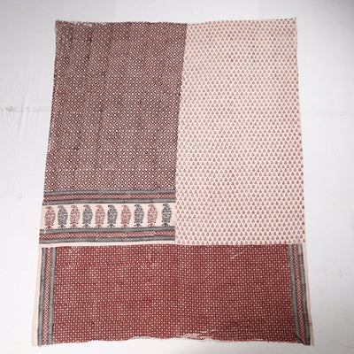  Bagh Block Printed Cotton Kurta Material 