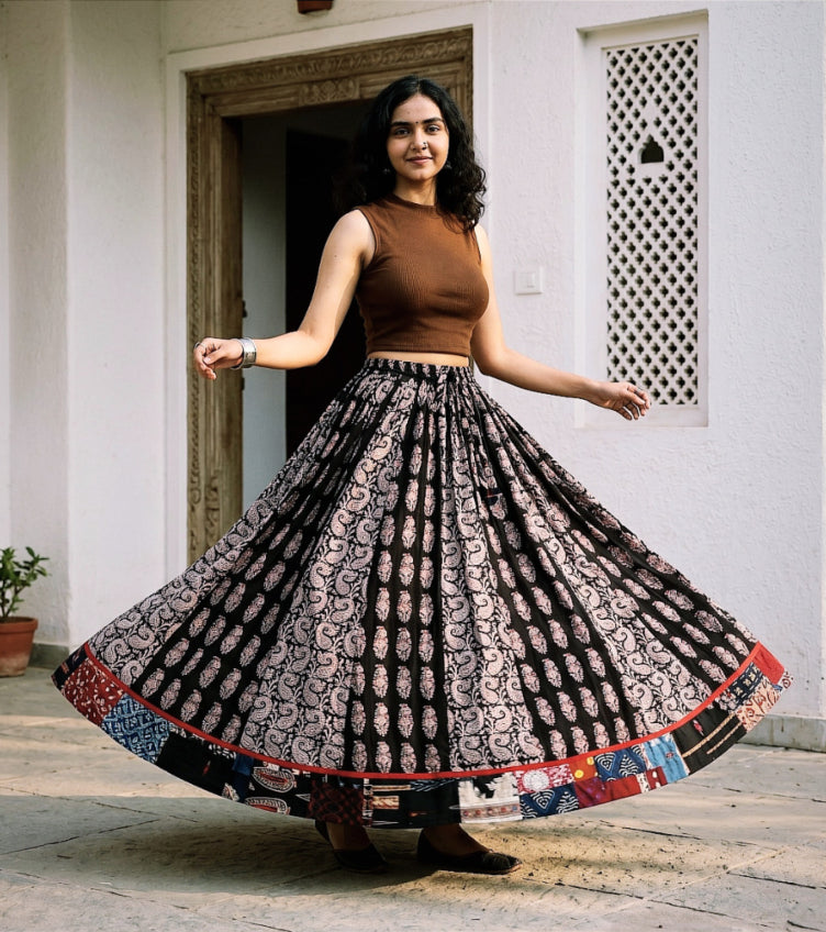 Bagh Print Skirts