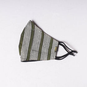  Bagru Block Printed Cotton 3 Layer Snug Fit Face Cover 