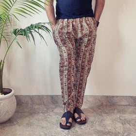 Buy Bagru Block Printed Cotton Men’s Pyjama Online l iTokri.com