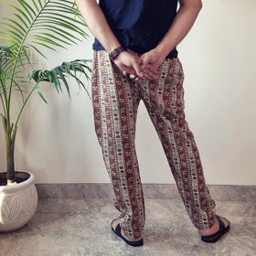 Buy Bagru Block Printed Cotton Men’s Pyjama Online l iTokri.com