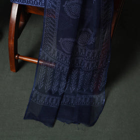 Bagru hand block print kota doria cotton natural dyed 3pc
