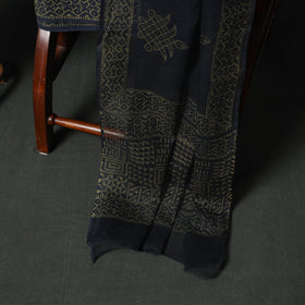 Bagru hand block print kota doria cotton natural dyed 3pc