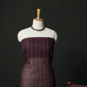 Bagru hand block print kota doria cotton natural dyed 3pc