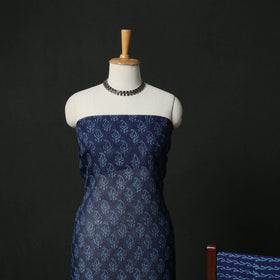 Bagru hand block print kota doria cotton natural dyed 3pc