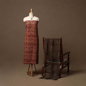 Bagru hand natural dyed cotton 2pc unstitched dress