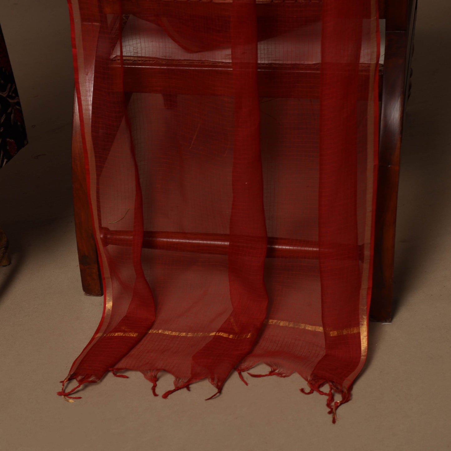 Bagru hand natural dyed cotton 2pc unstitched dress