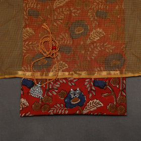 Bagru hand natural dyed cotton 2pc unstitched dress