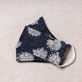  Bagru Block Printed Cotton 3 Layer Maska Snug Fit Face Cover 
