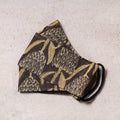  Bagru Block Printed Cotton 3 Layer Maska Snug Fit Face Cover 