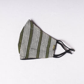  Bagru Block Printed Cotton 3 Layer Snug Fit Face Cover 