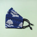 Bagru Block Printed Cotton 3 Layer Snug Fit Face Cover 