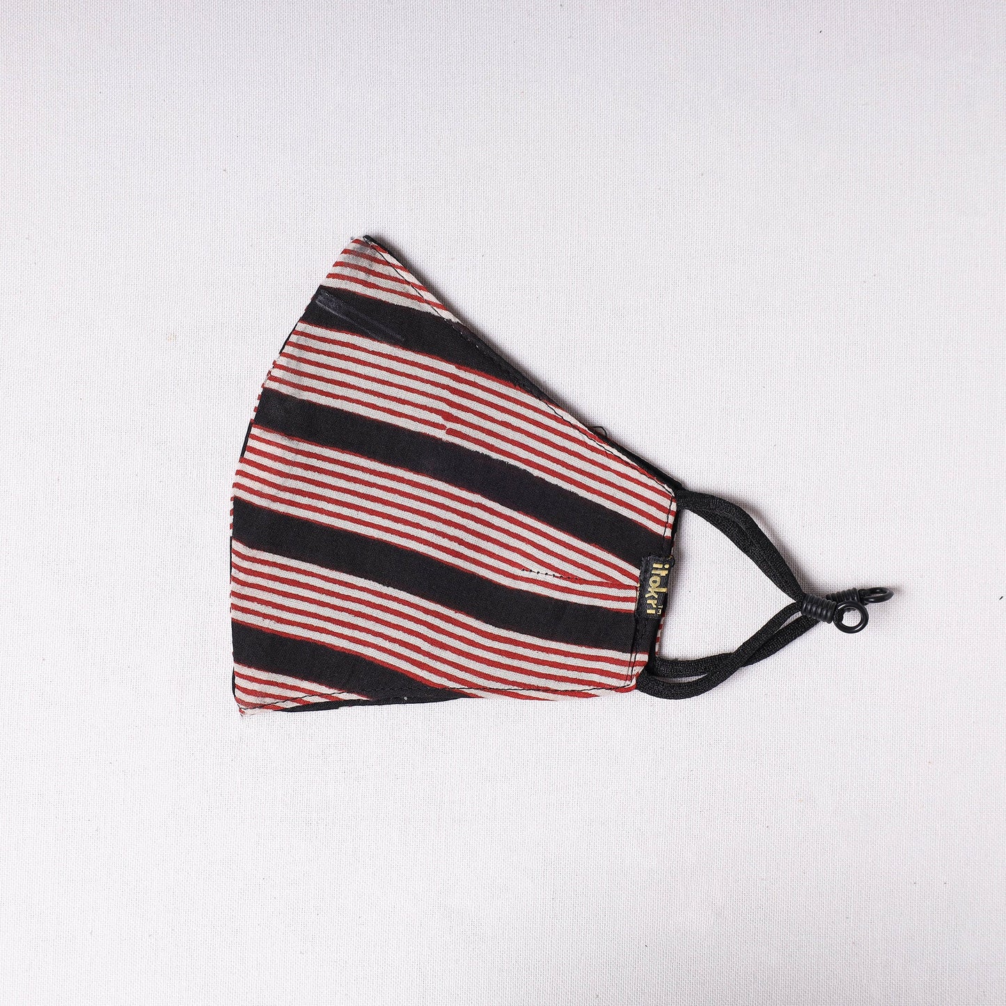  Bagru Block Printed Cotton 3 Layer Snug Fit Face Cover 