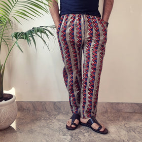 Buy Bagru Block Printed Cotton Men’s Pyjama Online l iTokri.com