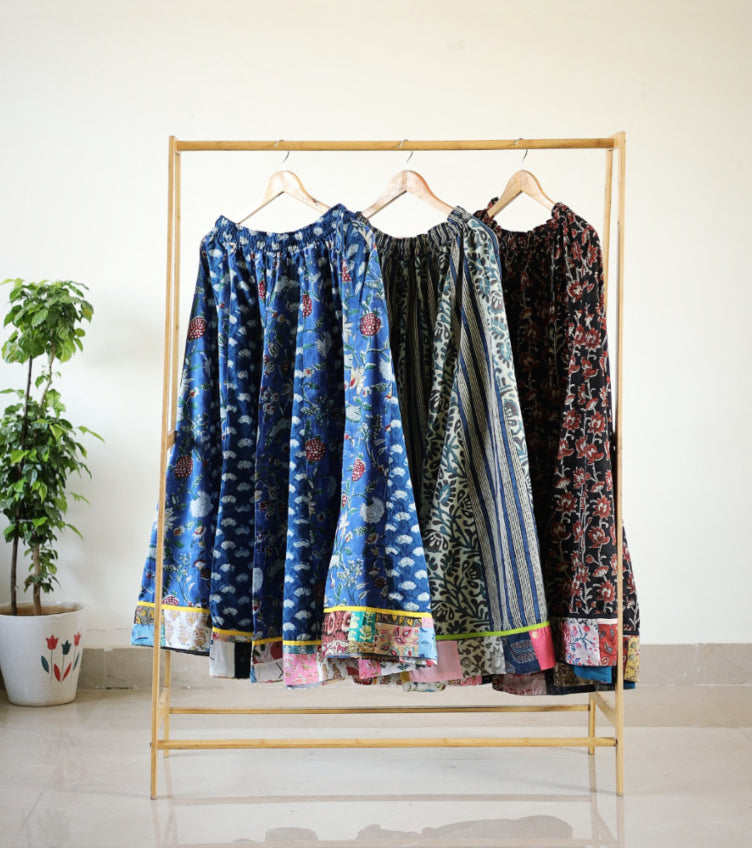 Bagru Print Skirts