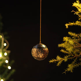 Ball - kashmir handpainted christmas ornament 13