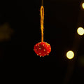  Buy Ball - Upcycled Beadwork X-Mas Decor Hanging