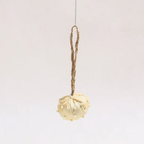  Buy Ball - Upcycled Beadwork X-Mas Decor Hanging