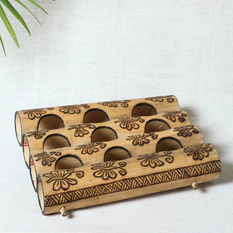 bamboo candel holders