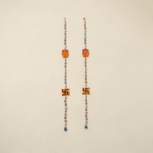 Banaras Handpainted Decorative Wall Hanging Set
