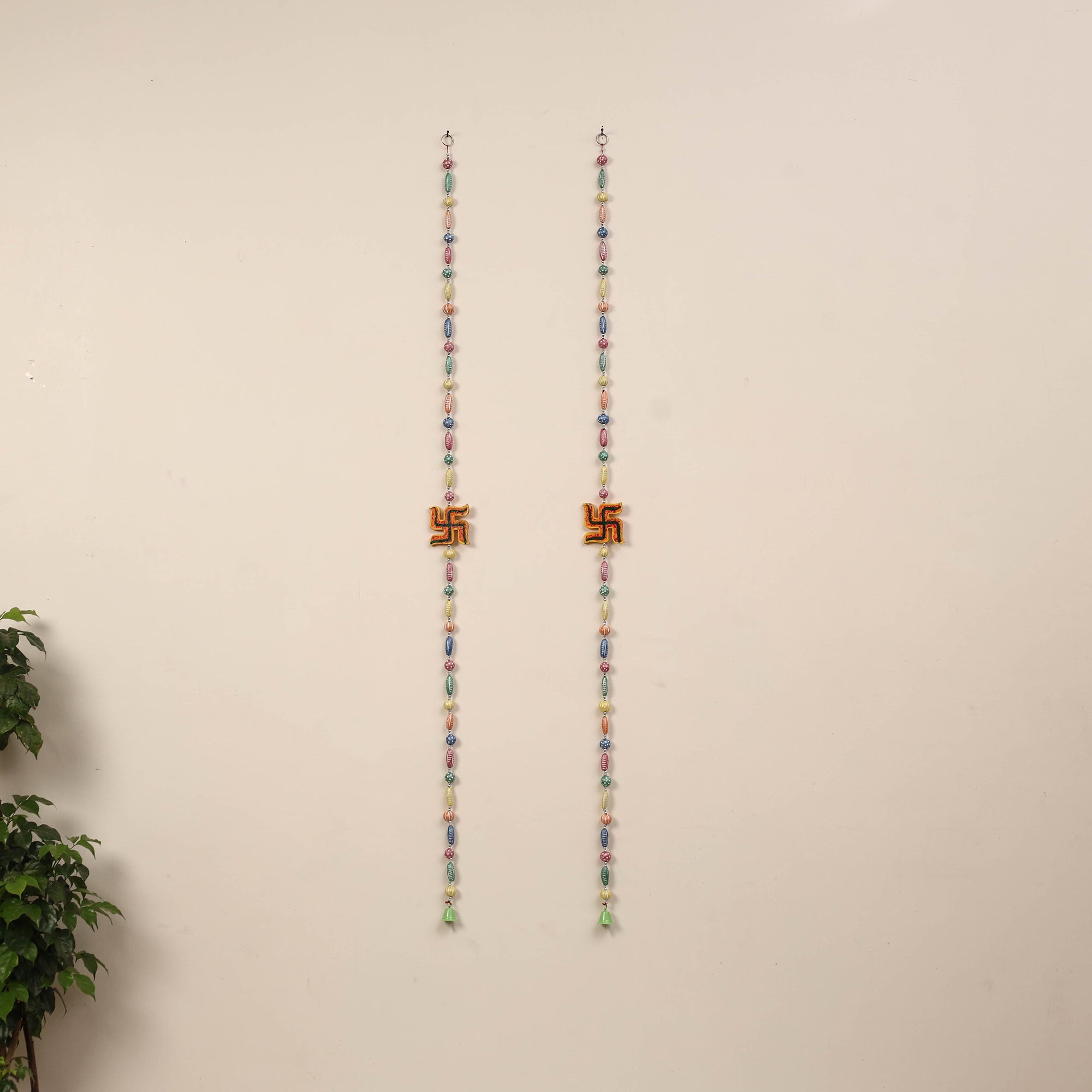 Banaras Handpainted Decorative Wall Hanging Set