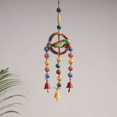  Banaras Handpainted Wooden & Terracotta Beads Decorative Hanging 