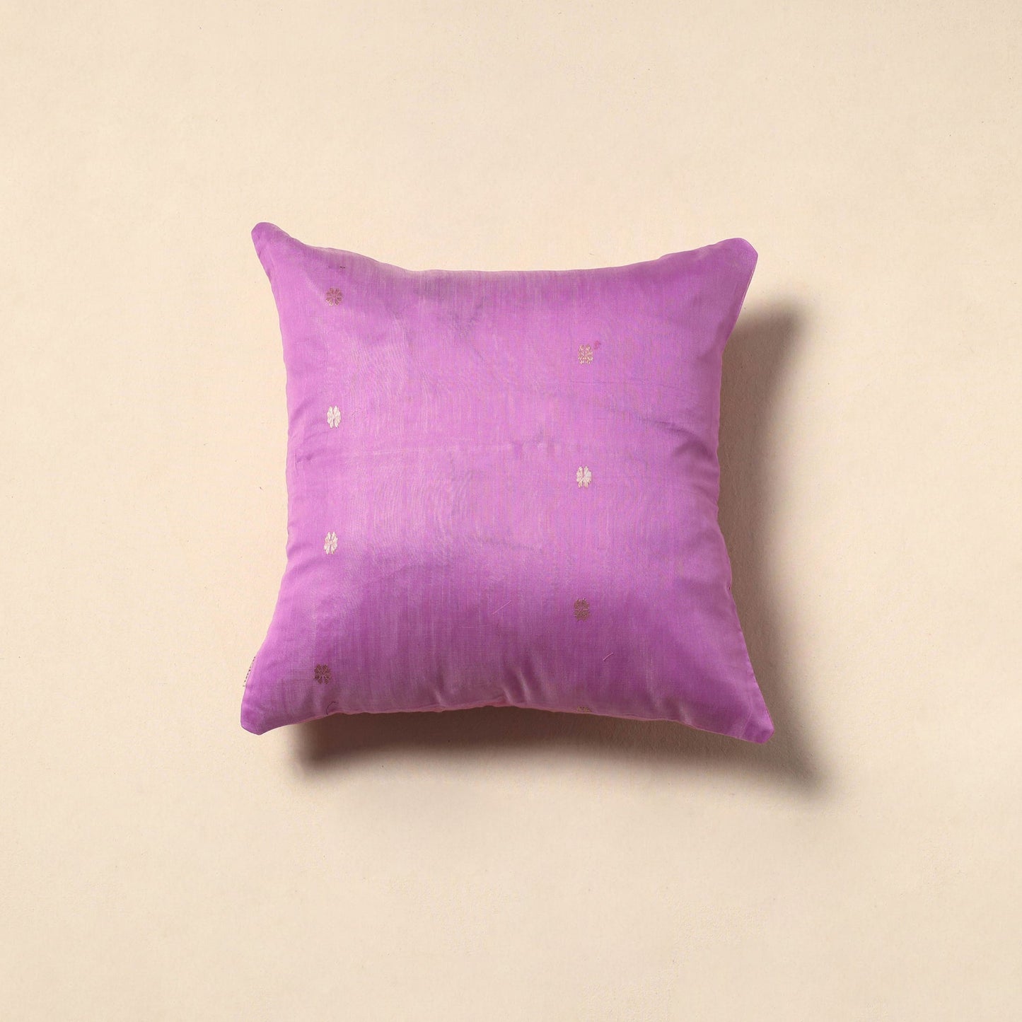 Banarasi silk cushion cover 56 - handcrafted