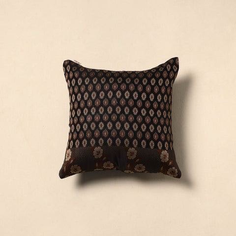 Banarasi silk cushion cover 57 - handcrafted