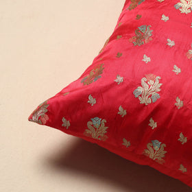 Banarasi silk cushion cover 58 - handcrafted