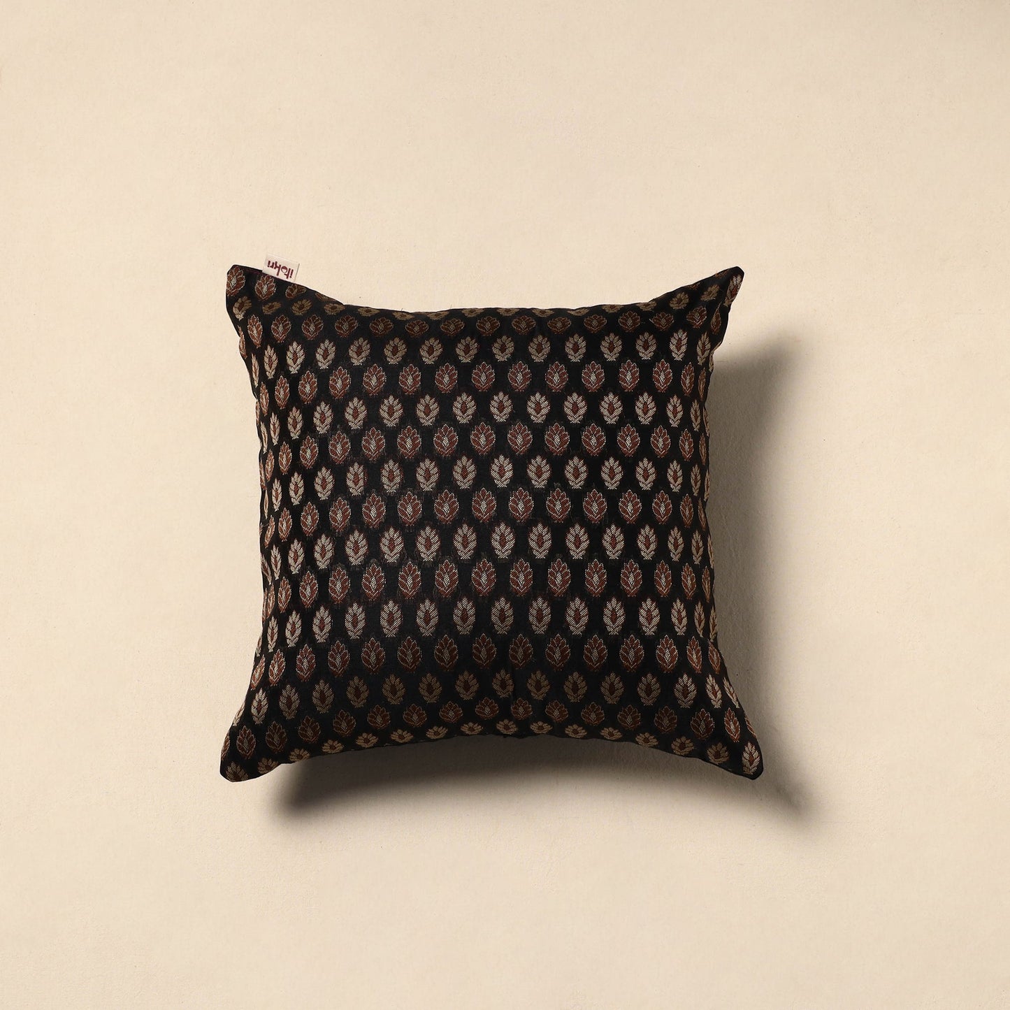 Banarasi silk cushion cover 59 - handcrafted