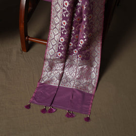 Banarasi weaving chiniya silk 3pc unstitched dress material