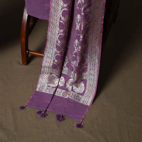 Banarasi weaving chiniya silk 3pc unstitched dress material